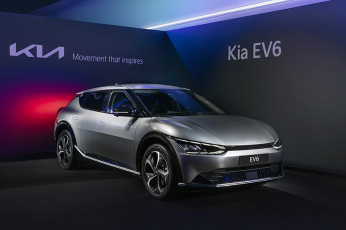 Kia планирует начать продажи электрического кроссовера EV6 в Беларуси в 2022-м году